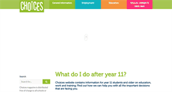 Desktop Screenshot of choiceslondon.com